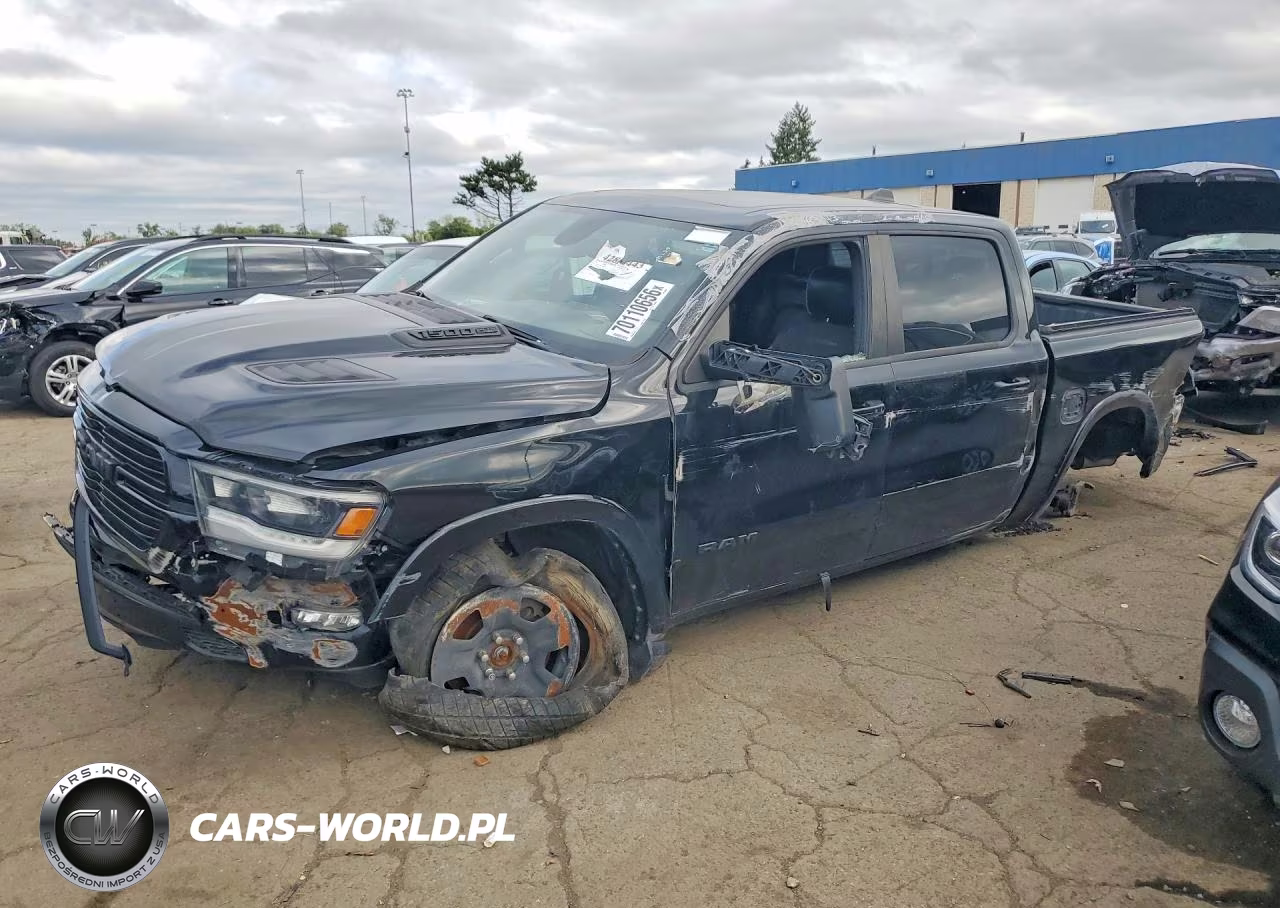 2019 Ram 1500 Laramie 4X4 5'7 Box VIN:1C6SRFJT9KN696025 - 1