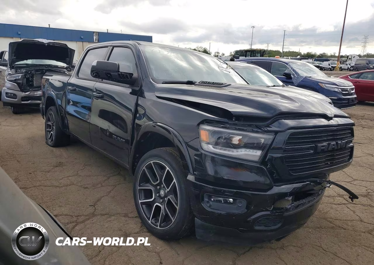 2019 Ram 1500 Laramie 4X4 5'7 Box VIN:1C6SRFJT9KN696025 - 4