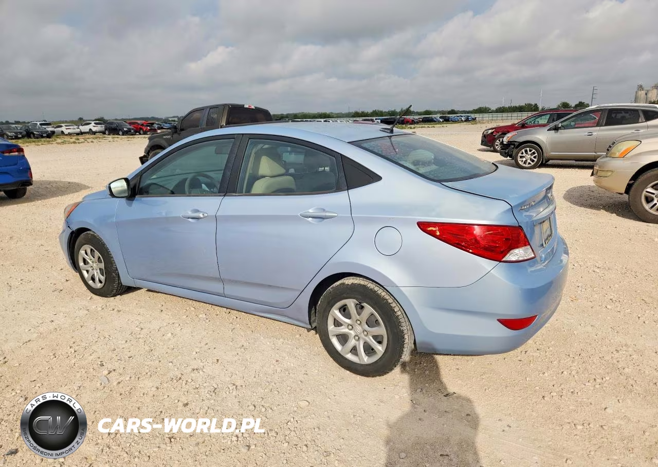 2013 Hyundai Accent Gls VIN:KMHCT4AE4DU331647 - 2