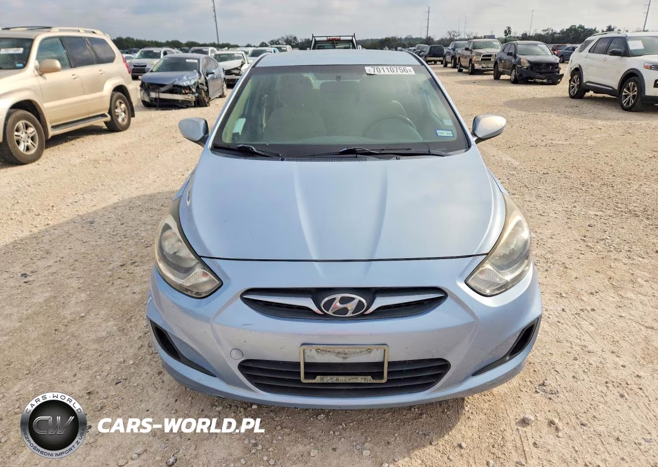 2013 Hyundai Accent Gls VIN:KMHCT4AE4DU331647 - 5