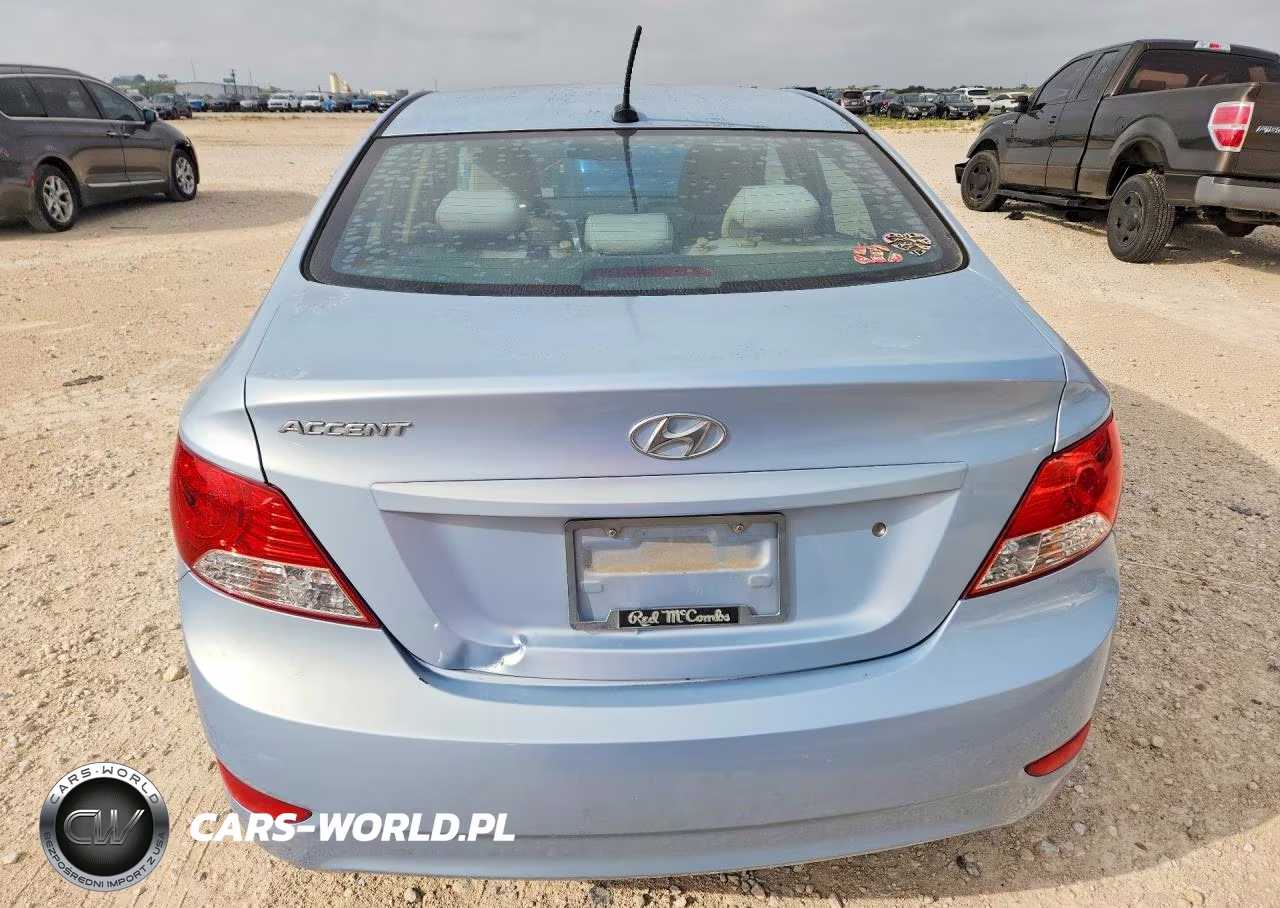 2013 Hyundai Accent Gls VIN:KMHCT4AE4DU331647 - 6