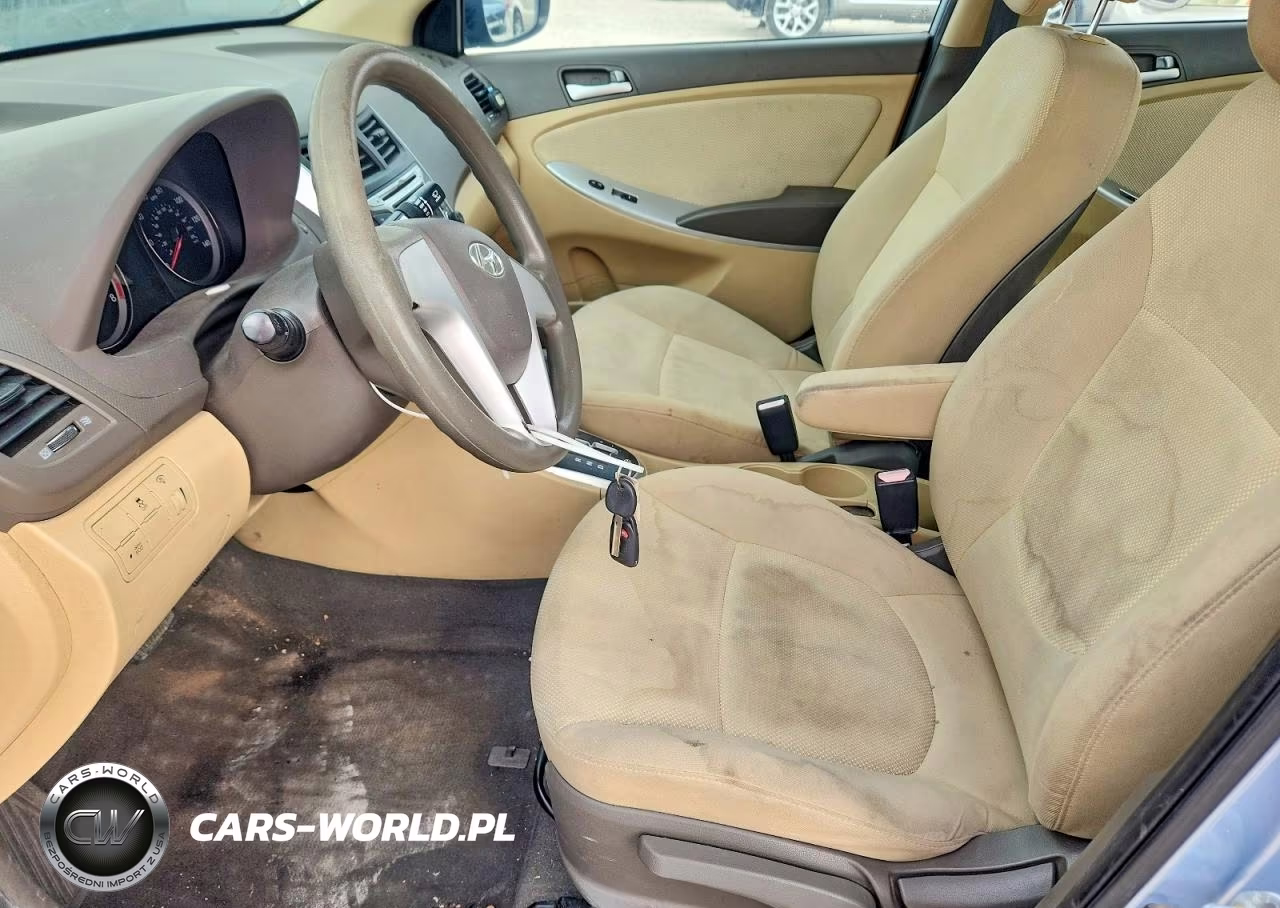2013 Hyundai Accent Gls VIN:KMHCT4AE4DU331647 - 7