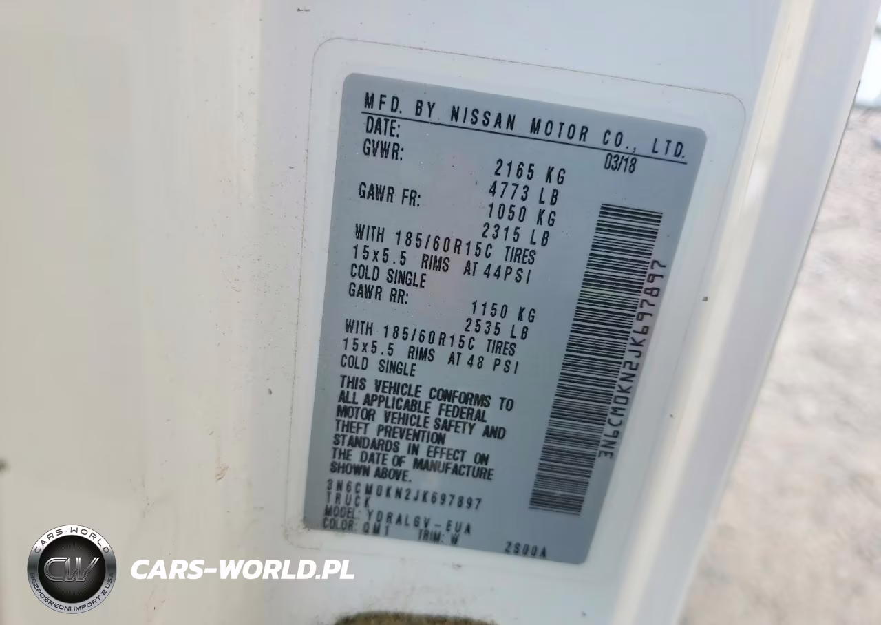 2018 Nissan Nv200 Sv VIN:3N6CM0KN2JK697897 - 12