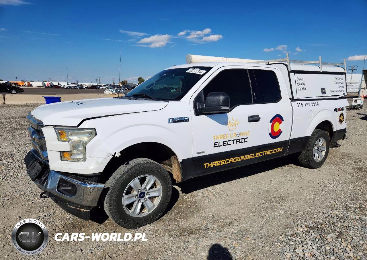 2017 Ford F150 Super Cab VIN:1FTEX1EP4HKC37572 - 1