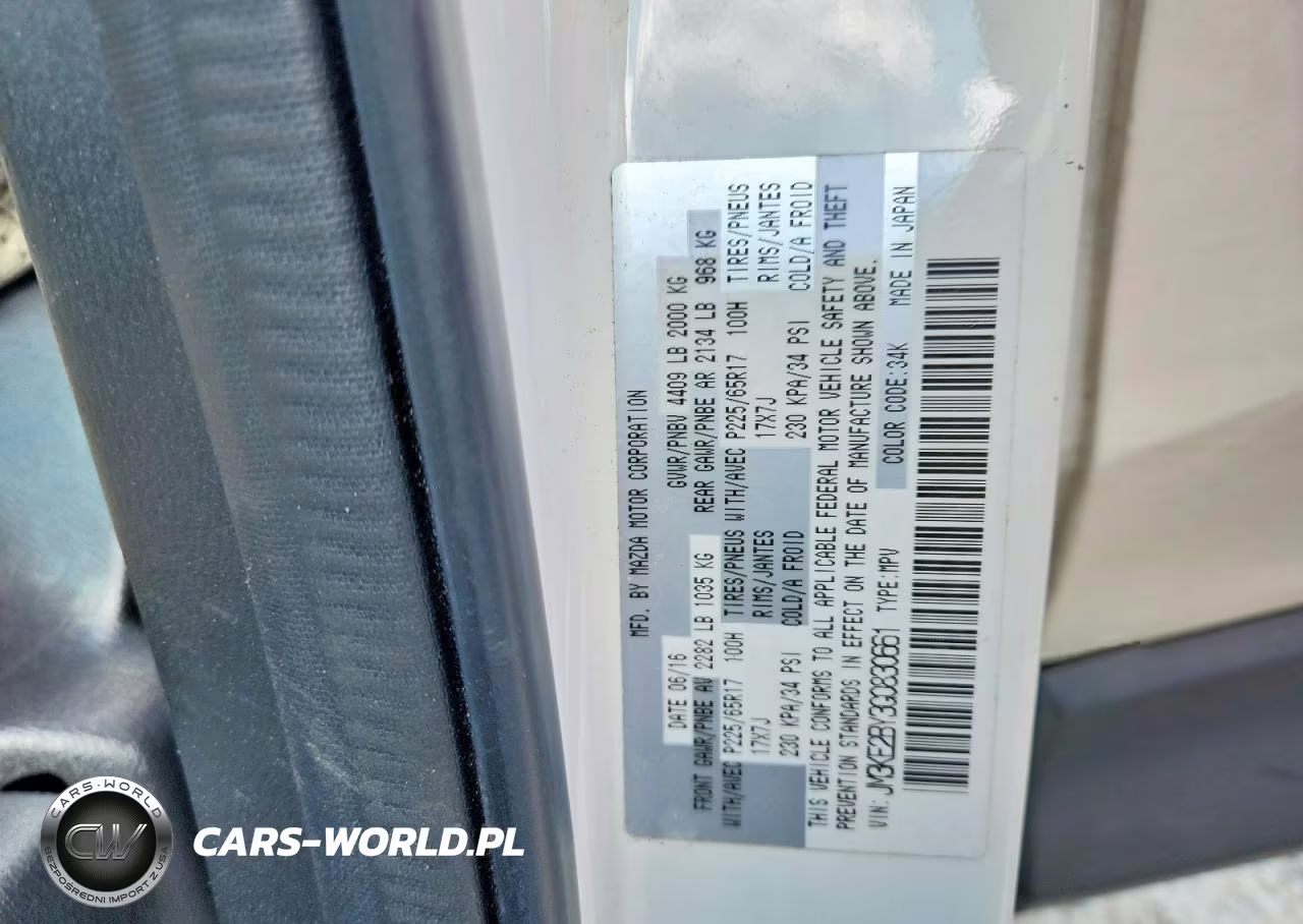 2016 Mazda Cx-5 Sport VIN:JM3KE2BY3G0830661 - 13