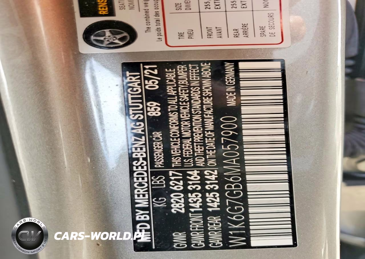 2021 Mercedes-Benz S 580 4Matic VIN:W1K6G7GB6MA057900 - 12
