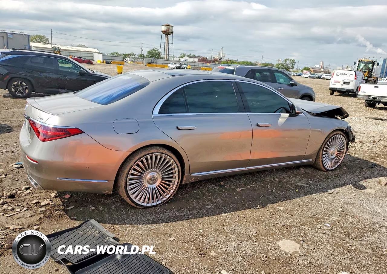 2021 Mercedes-Benz S 580 4Matic VIN:W1K6G7GB6MA057900 - 3