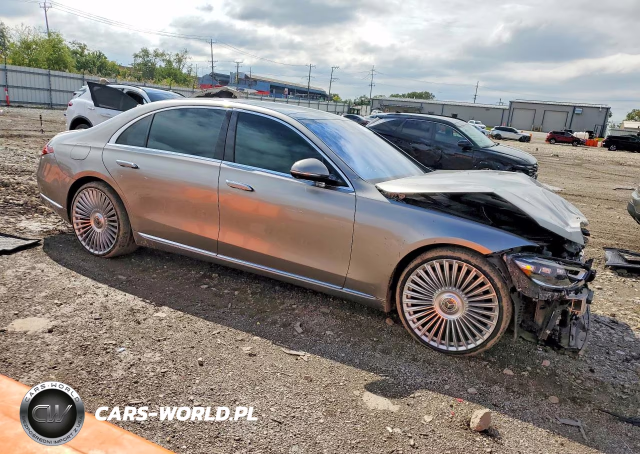 2021 Mercedes-Benz S 580 4Matic VIN:W1K6G7GB6MA057900 - 4