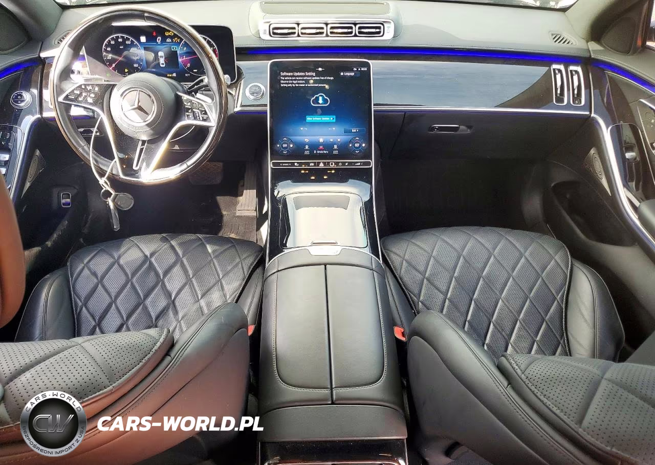 2021 Mercedes-Benz S 580 4Matic VIN:W1K6G7GB6MA057900 - 8