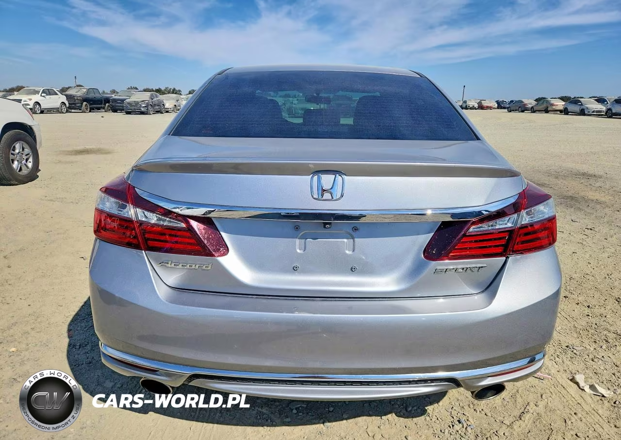 2016 Honda Accord Sport VIN:1HGCR2F5XGA140550 - 6