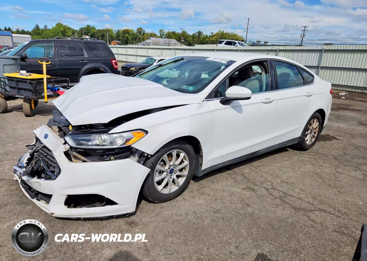 2016 Ford Fusion S VIN:3FA6P0G71GR322364 - 1