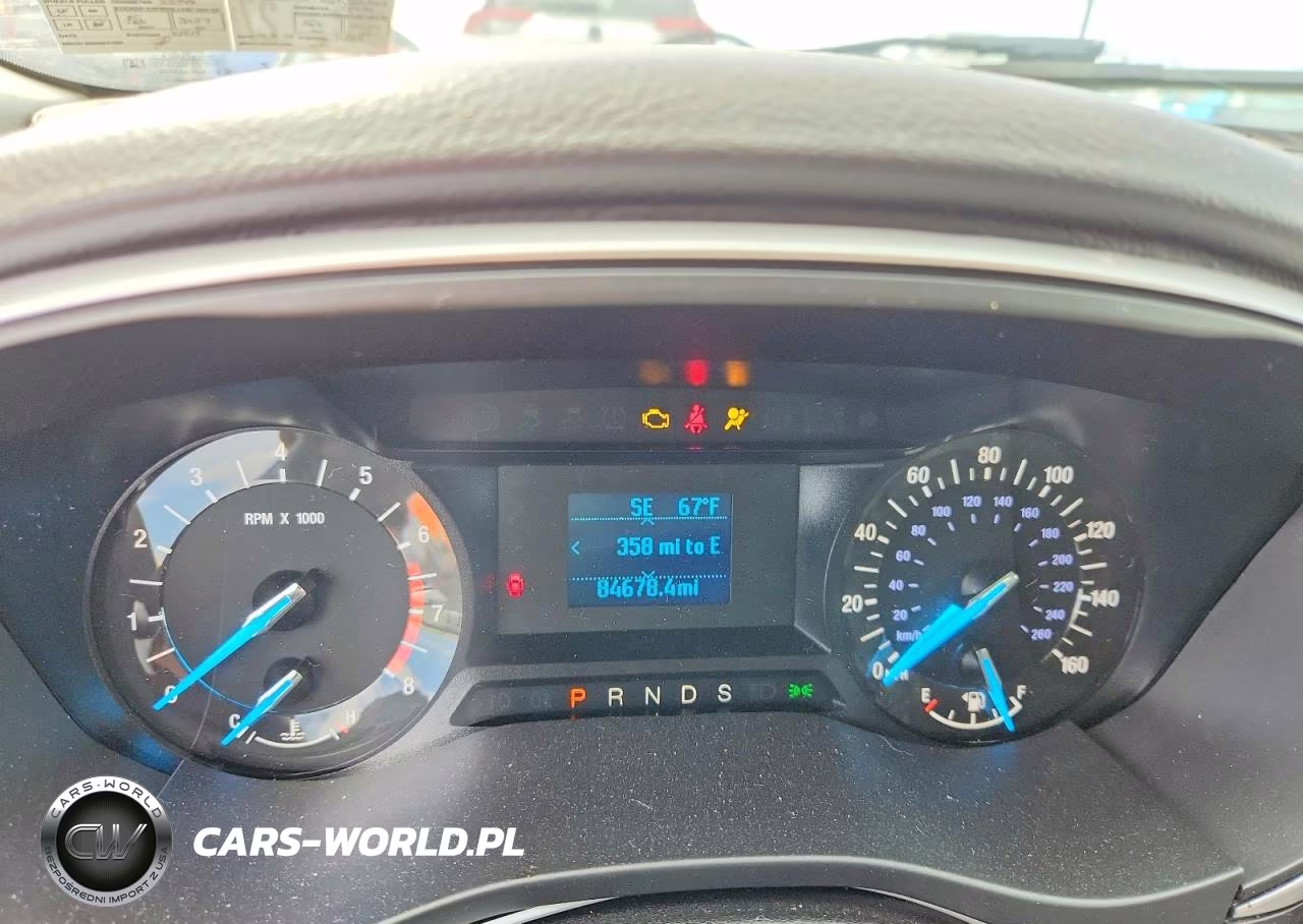 2016 Ford Fusion S VIN:3FA6P0G71GR322364 - 9