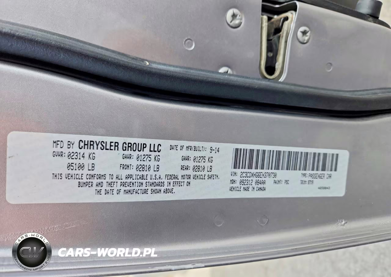 2014 Dodge Charger Sxt VIN:2C3CDXHG6EH370730 - 13