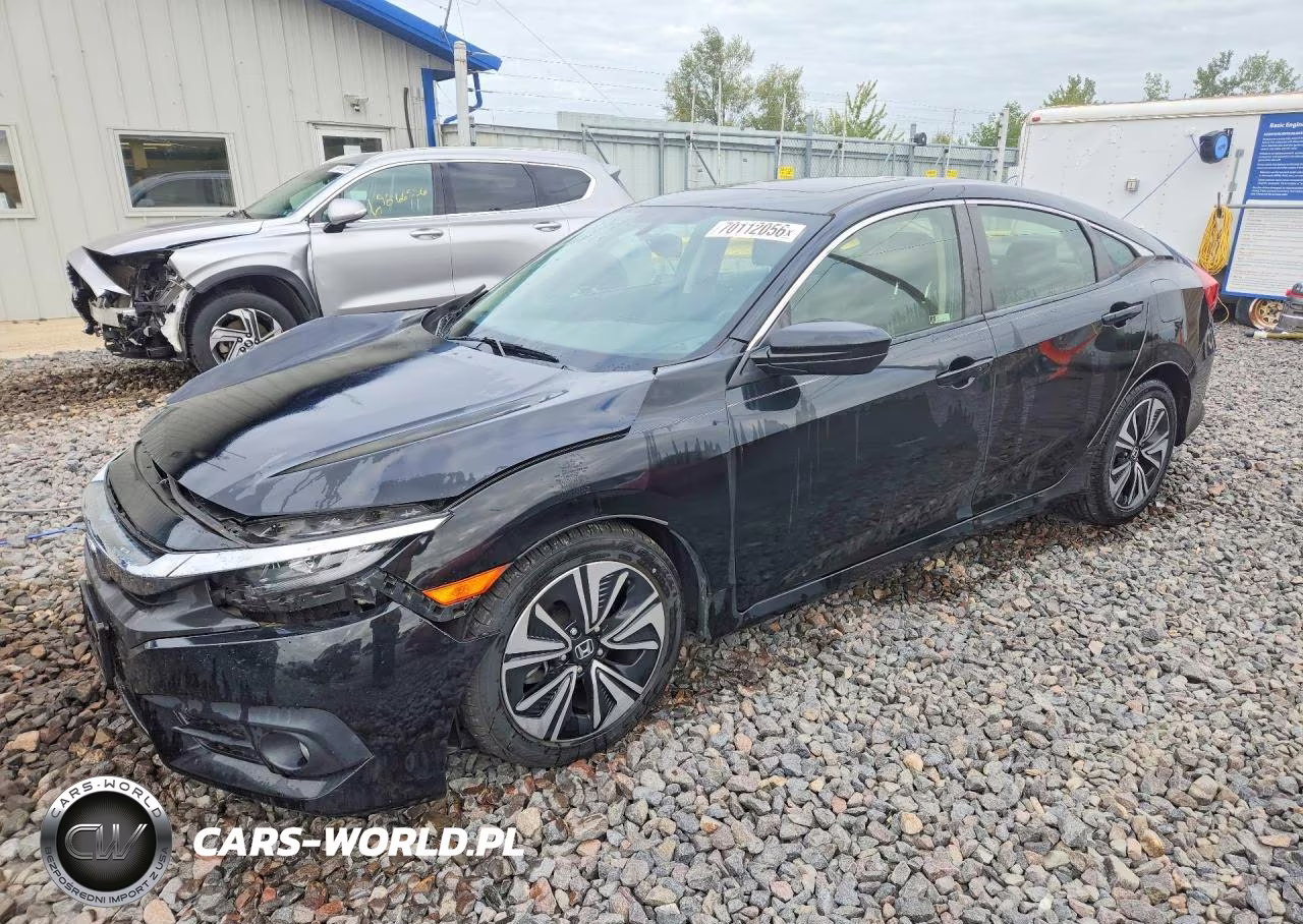 2018 Honda Civic Exl VIN:JHMFC1F78JX016496 - 1