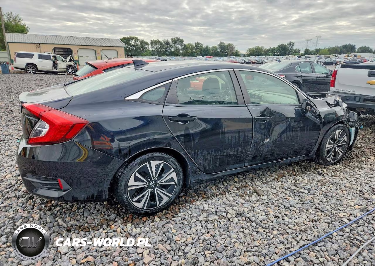 2018 Honda Civic Exl VIN:JHMFC1F78JX016496 - 3