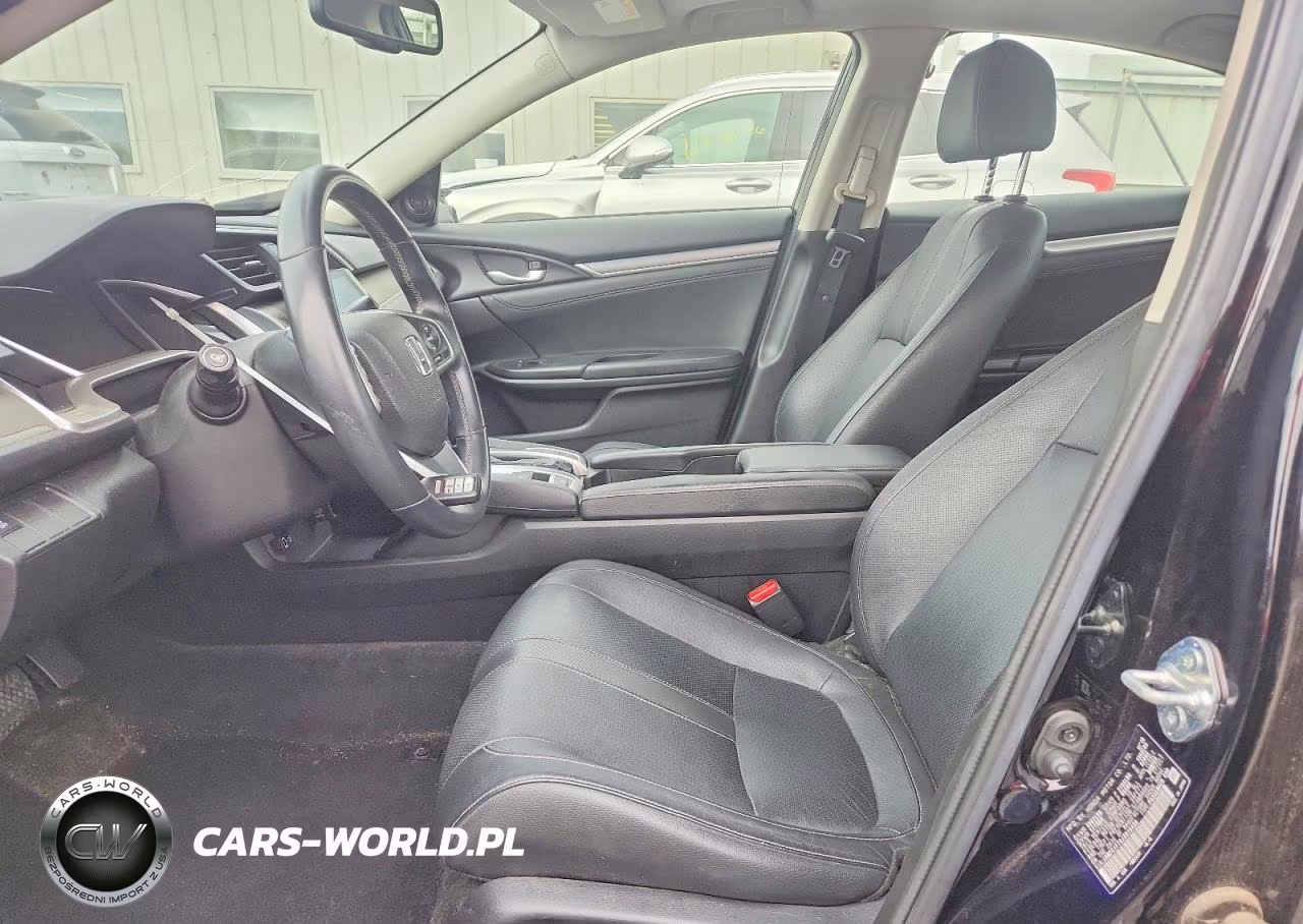 2018 Honda Civic Exl VIN:JHMFC1F78JX016496 - 7