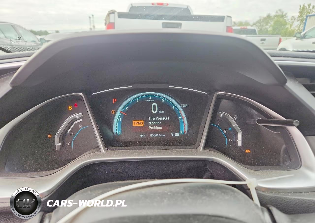 2018 Honda Civic Exl VIN:JHMFC1F78JX016496 - 9