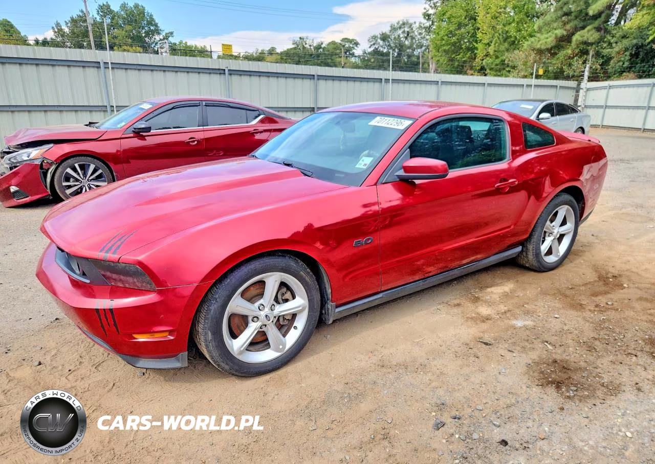 2012 Ford Mustang Gt VIN:1ZVBP8CF9C5269203 - 1