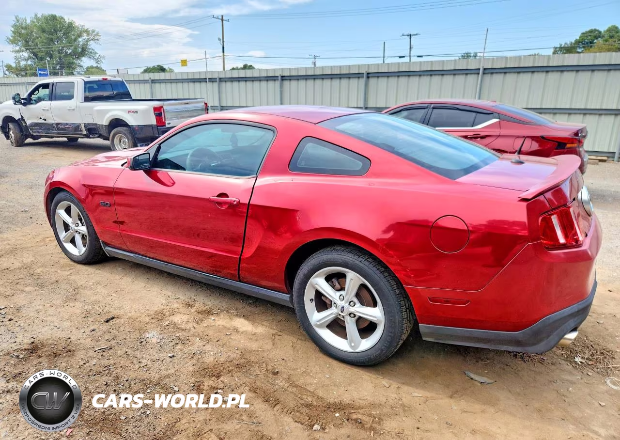 2012 Ford Mustang Gt VIN:1ZVBP8CF9C5269203 - 2