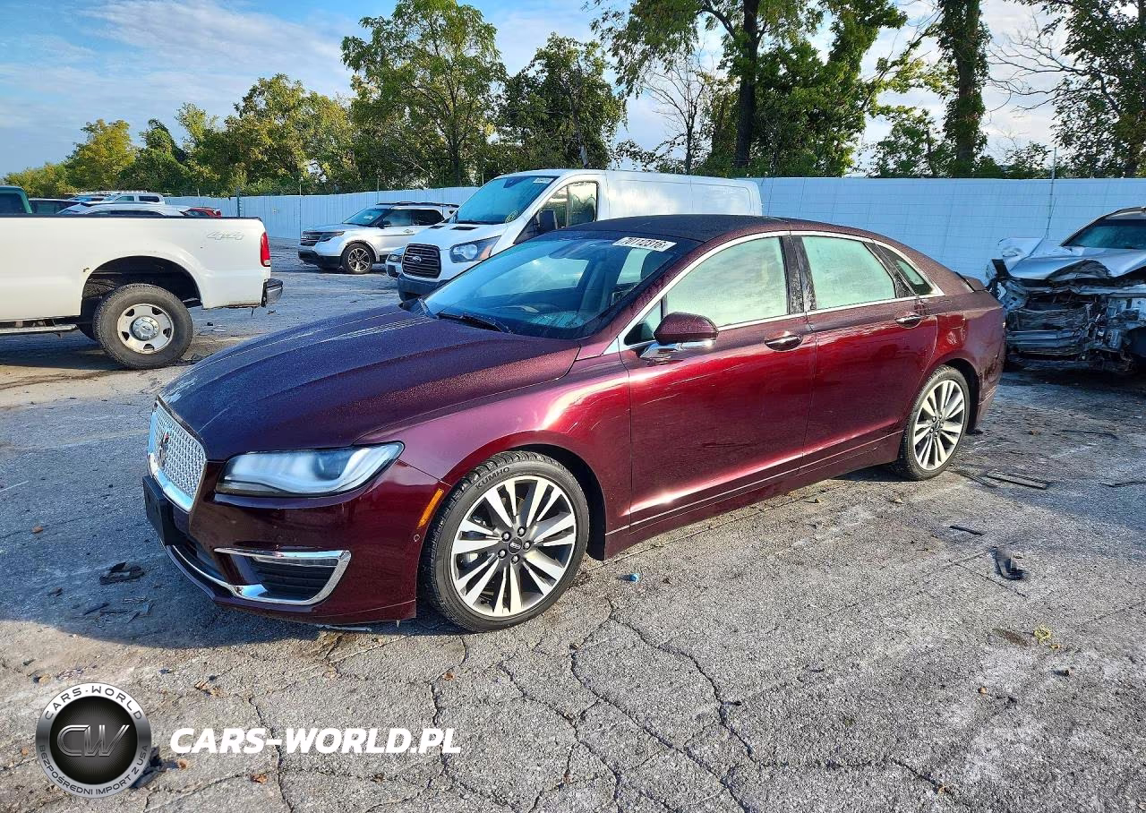 2018 Lincoln Mkz Reserve VIN:3LN6L5E90JR621130 - 1