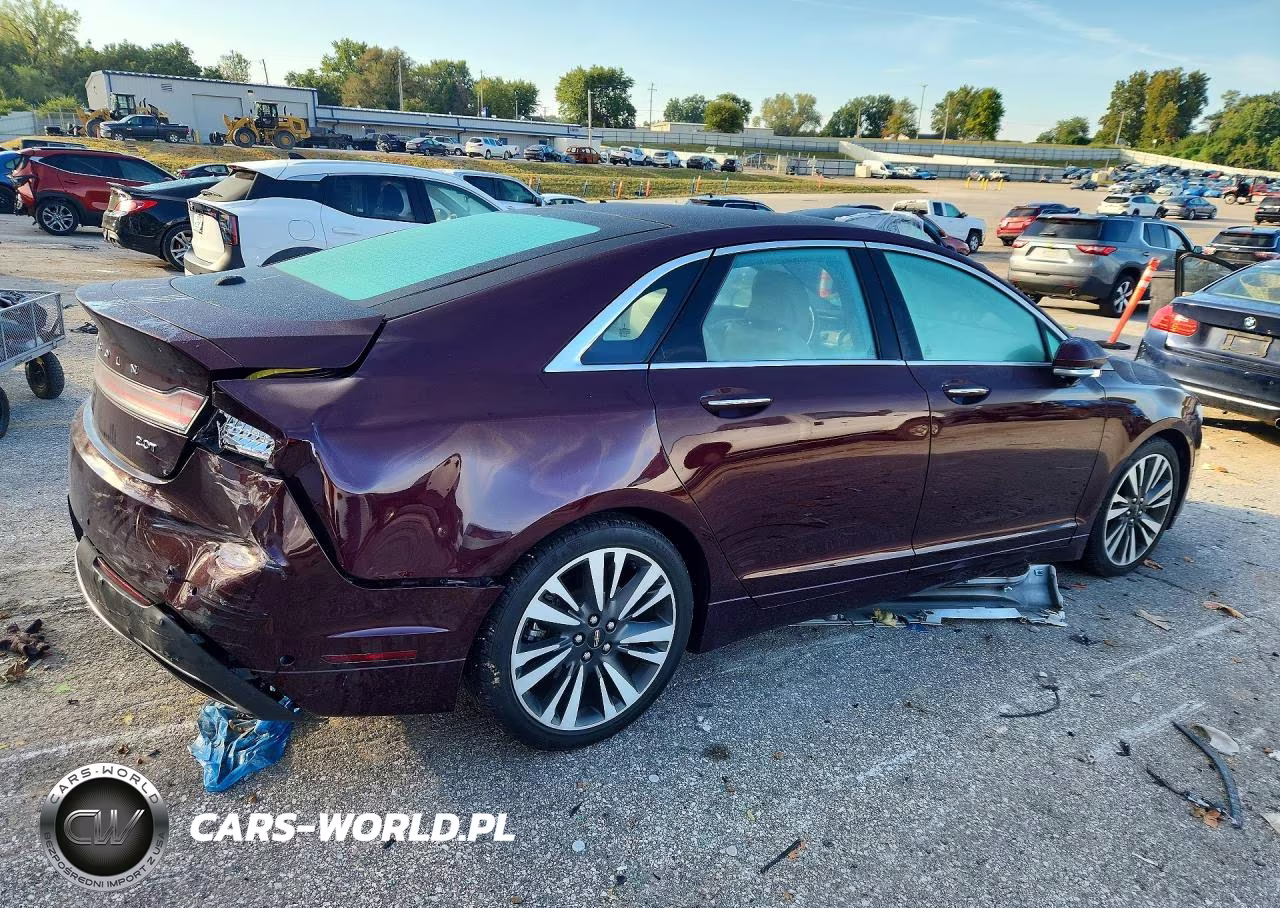 2018 Lincoln Mkz Reserve VIN:3LN6L5E90JR621130 - 3