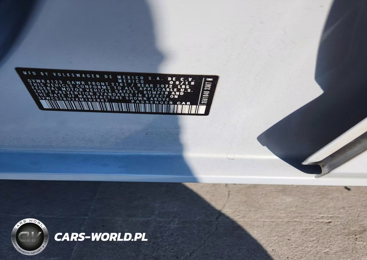 2019 Volkswagen Jetta S VIN:3VWC57BU2KM102887 - 12