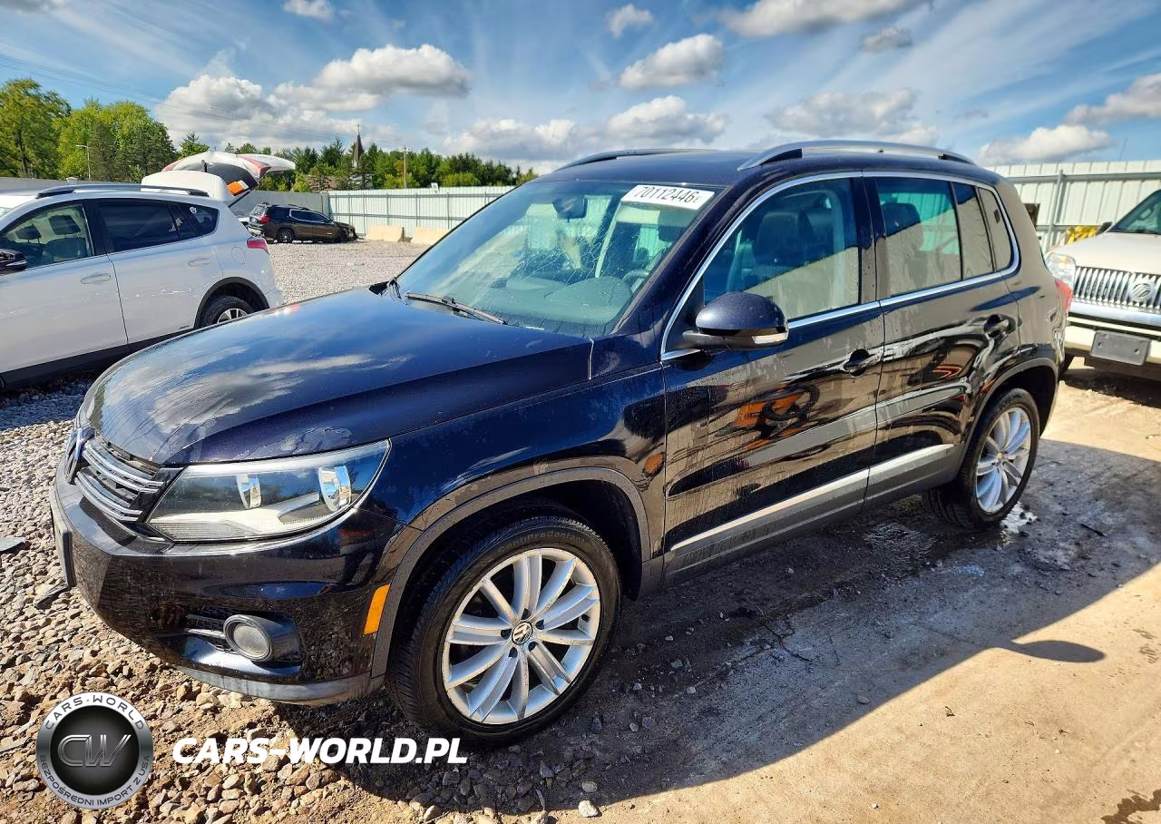 2012 Volkswagen Tiguan S VIN:WVGAV7AX1CW527343 - 1