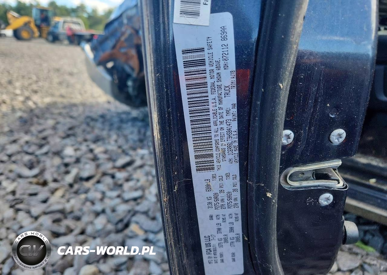 2017 Ram 1500 Slt VIN:1C6RR6LT9HS841473 - 12