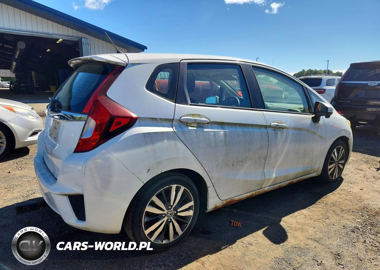 2015 Honda Fit Ex VIN:3HGGK5H8XFM736323 - 3
