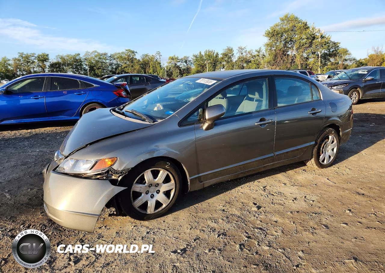 2007 Honda Civic Lx VIN:1HGFA16557L093818 - 1