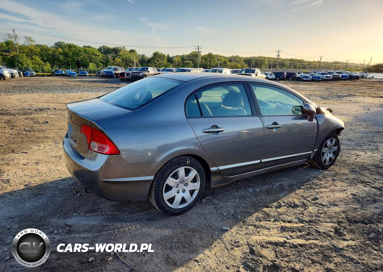 2007 Honda Civic Lx VIN:1HGFA16557L093818 - 3