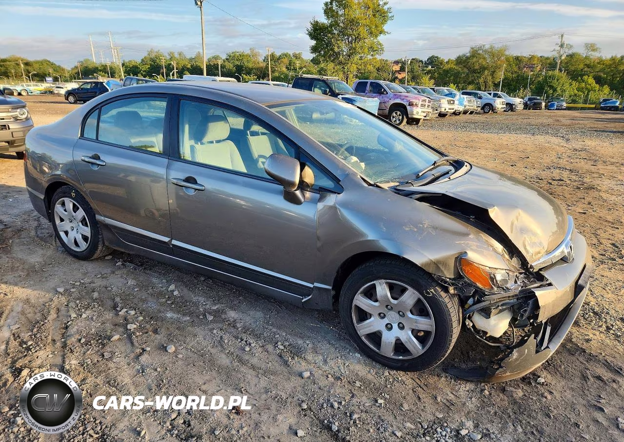 2007 Honda Civic Lx VIN:1HGFA16557L093818 - 4