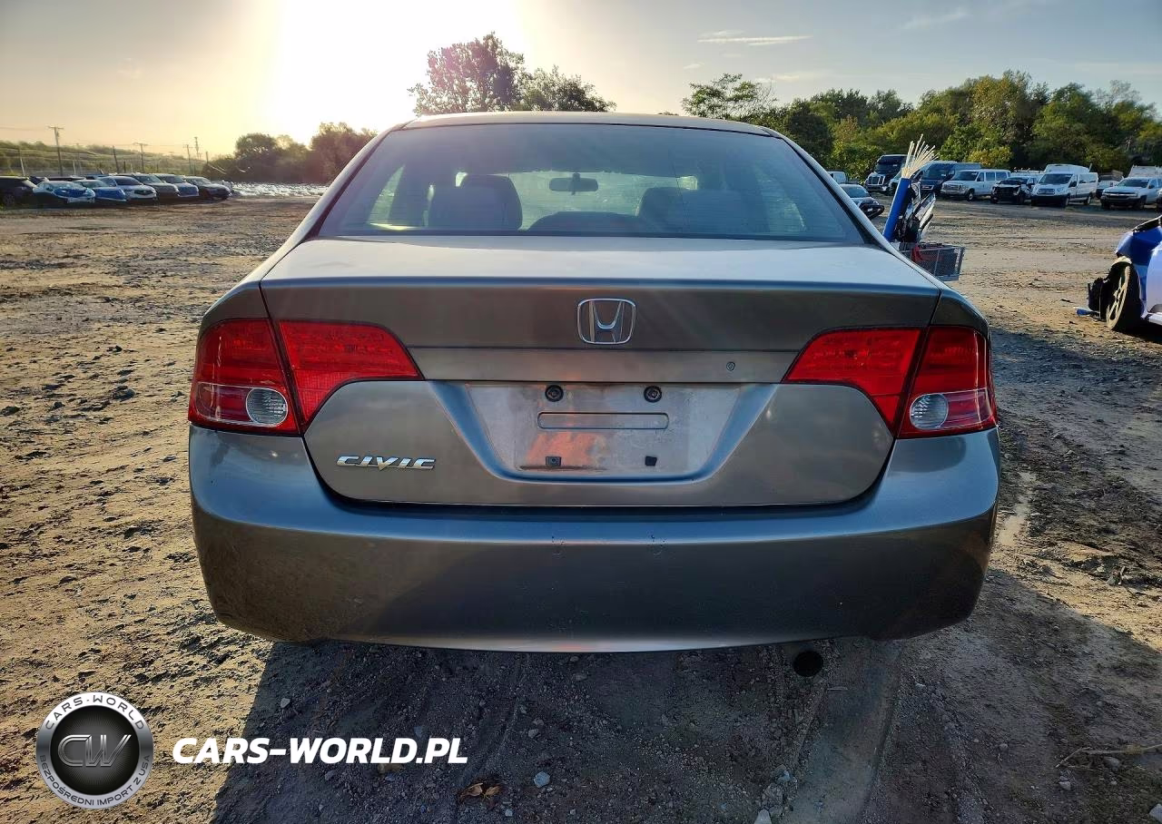 2007 Honda Civic Lx VIN:1HGFA16557L093818 - 6