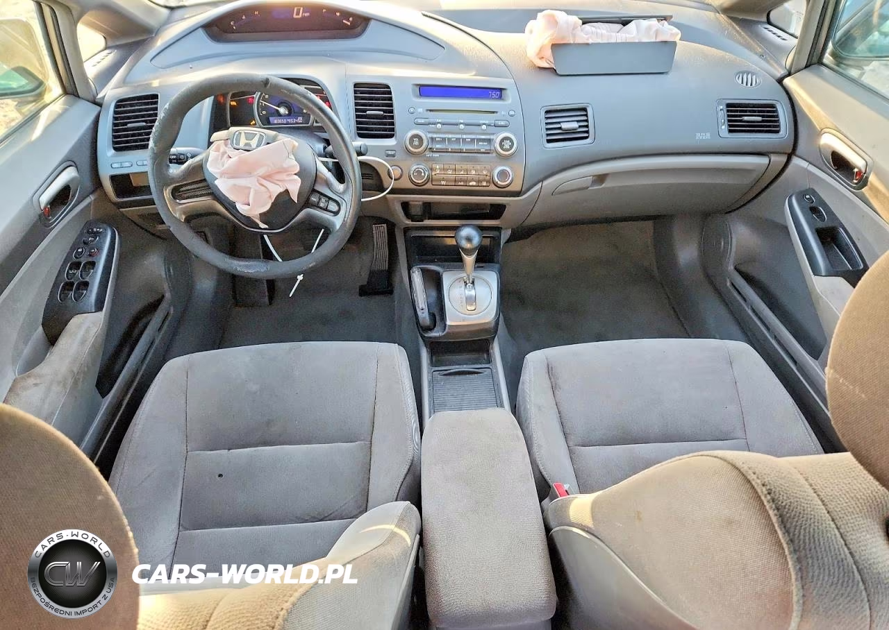2007 Honda Civic Lx VIN:1HGFA16557L093818 - 8