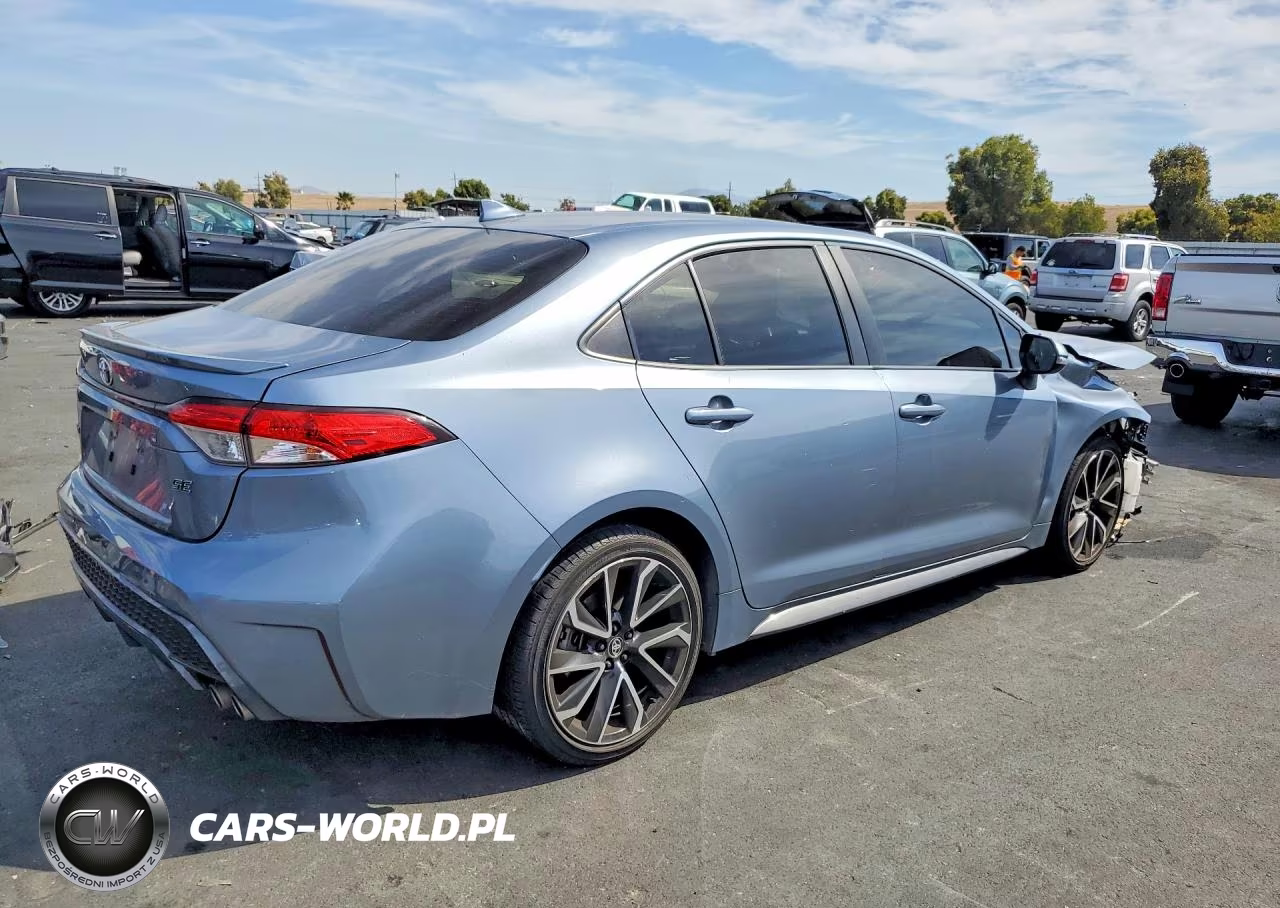 2021 Toyota Corolla Se VIN:JTDS4MCEXMJ079317 - 3