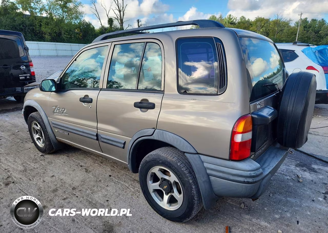 2002 Chevrolet Tracker 2D 4X2 VIN:2CNBJ734126907858 - 2