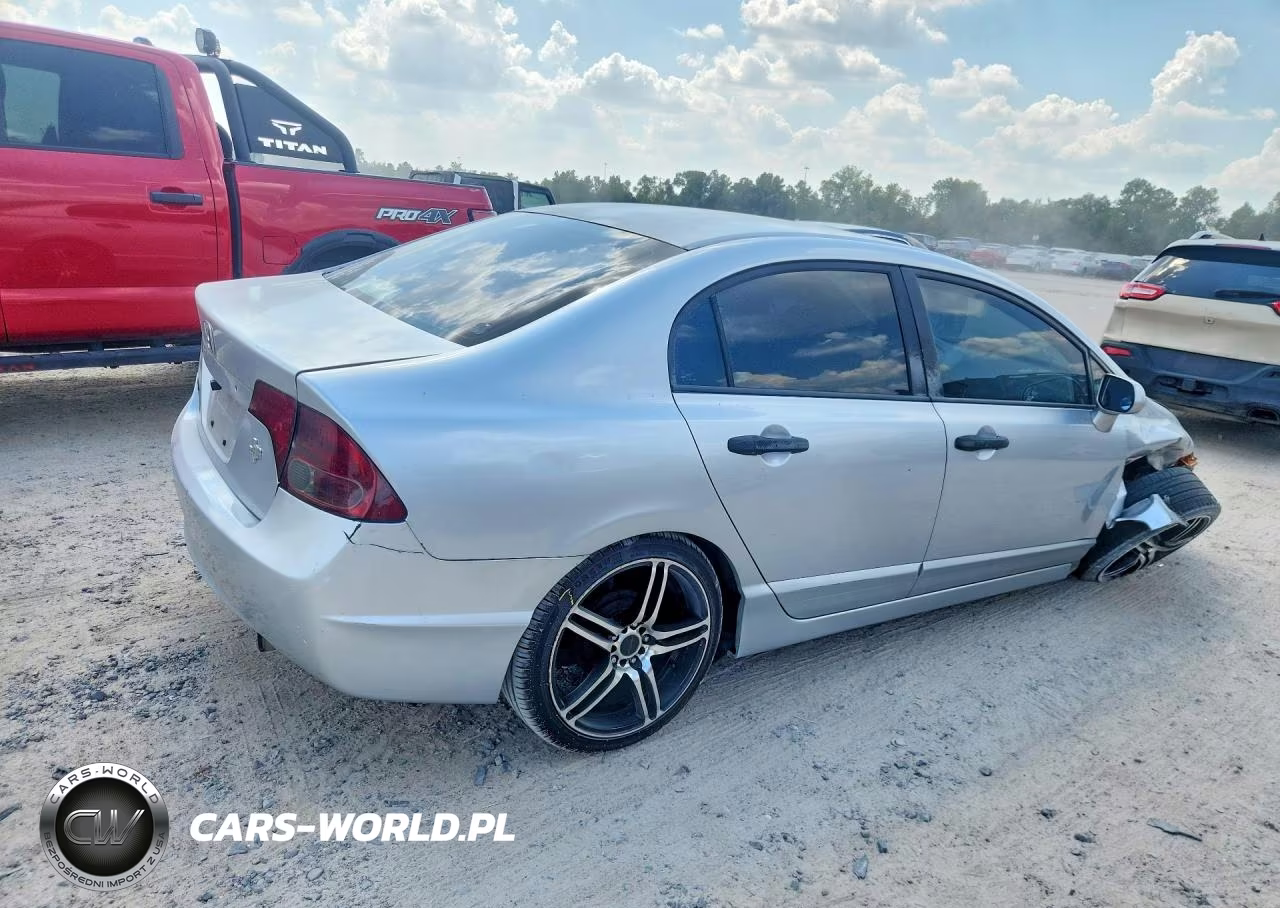 2008 Honda Civic Lx VIN:2HGFA16598H338943 - 3