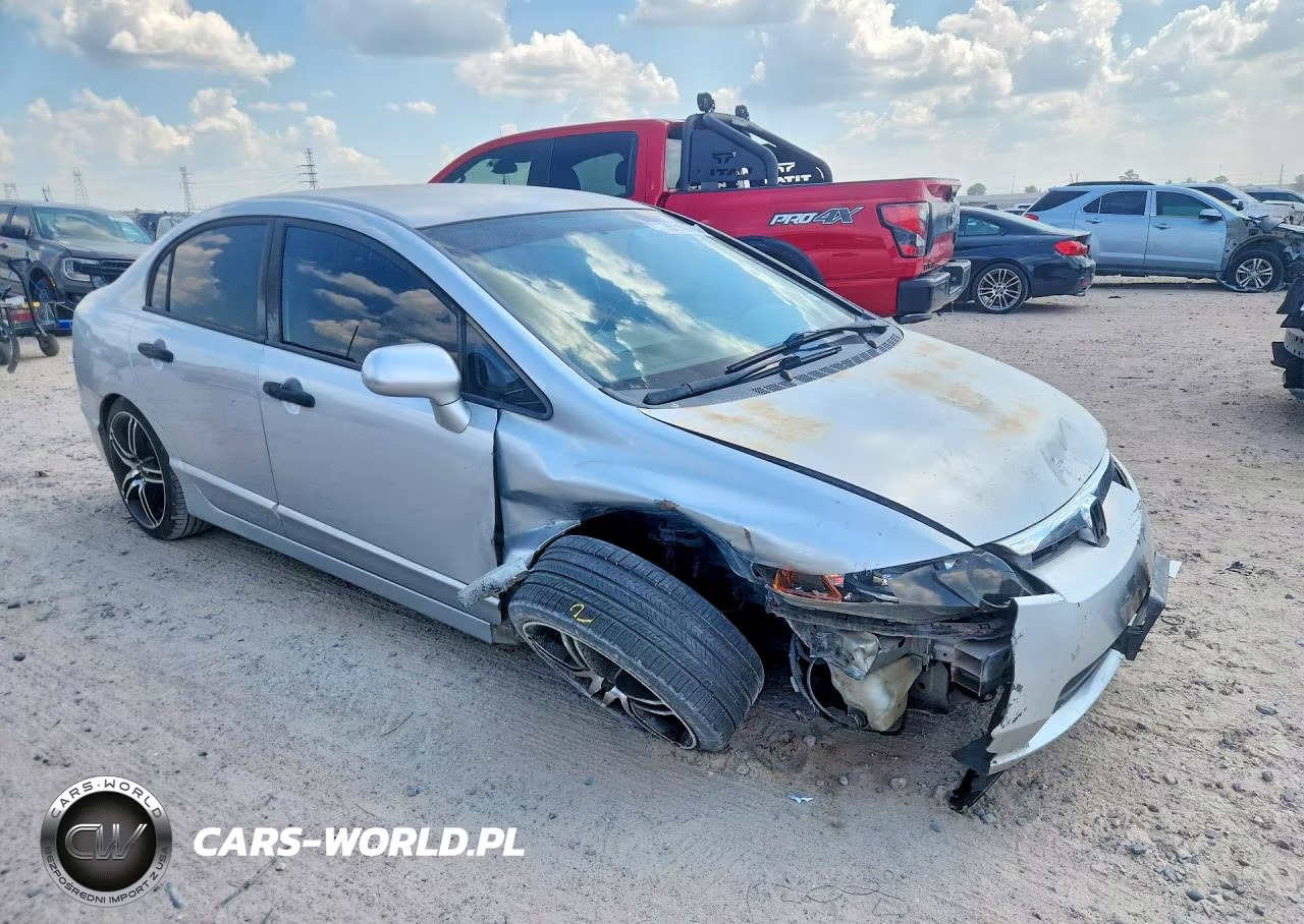2008 Honda Civic Lx VIN:2HGFA16598H338943 - 4