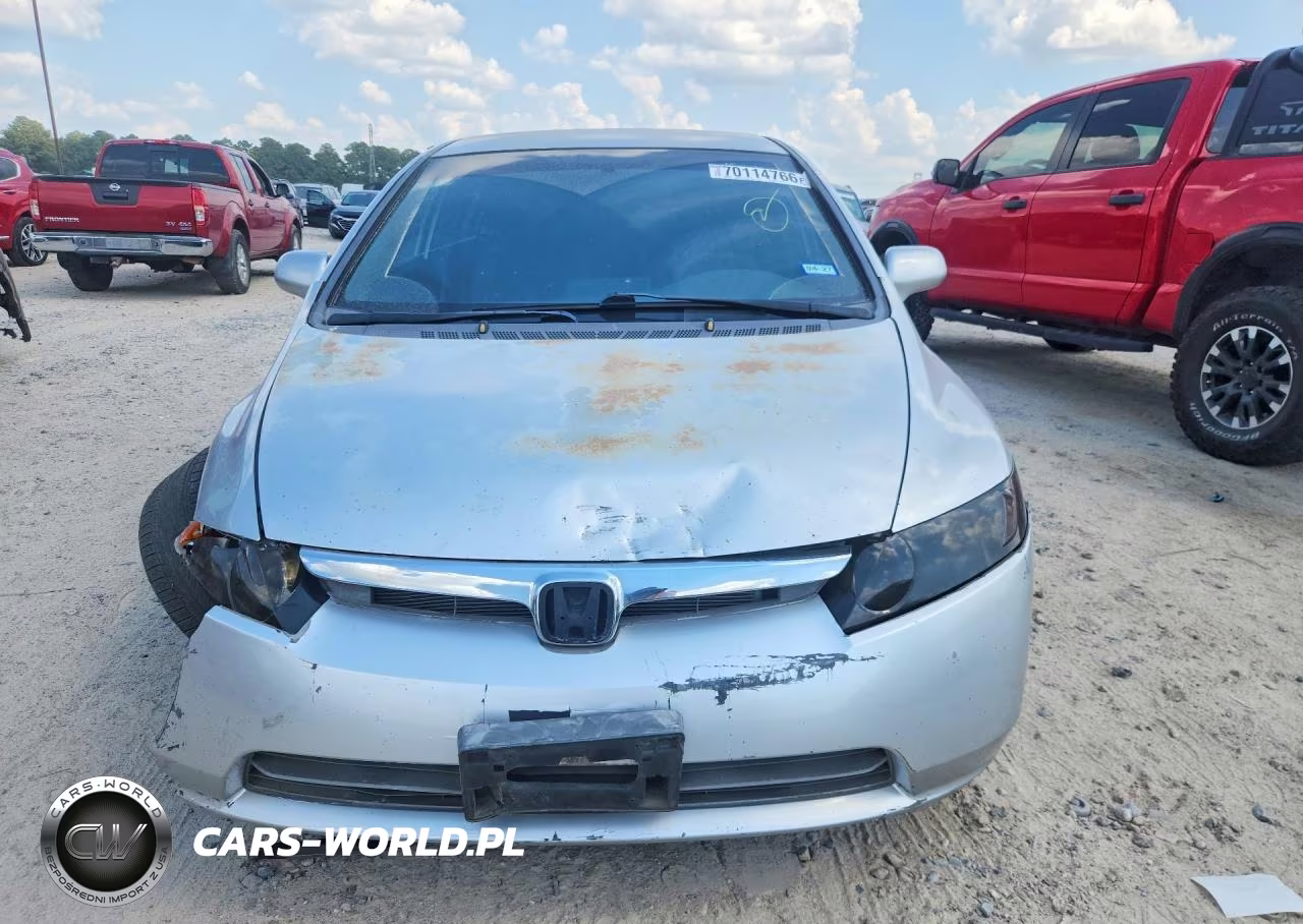 2008 Honda Civic Lx VIN:2HGFA16598H338943 - 5