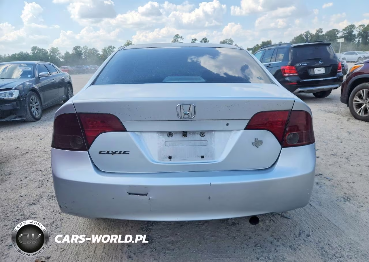 2008 Honda Civic Lx VIN:2HGFA16598H338943 - 6