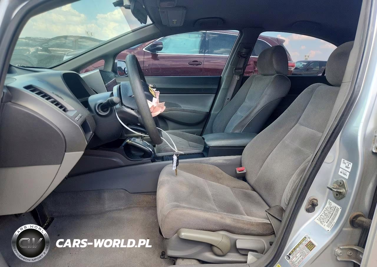 2008 Honda Civic Lx VIN:2HGFA16598H338943 - 7