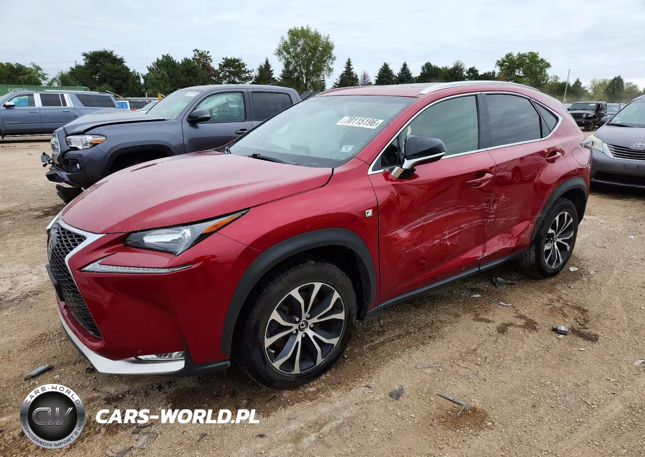 2017 Lexus Nx 200T F Sport VIN:JTJBARBZ8H2147993 - 1