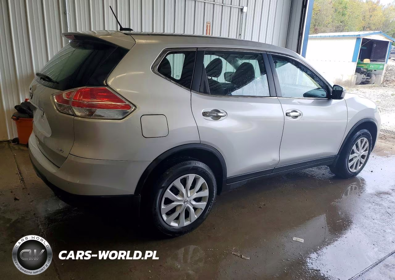 2015 Nissan Rogue S VIN:KNMAT2MV0FP558475 - 3