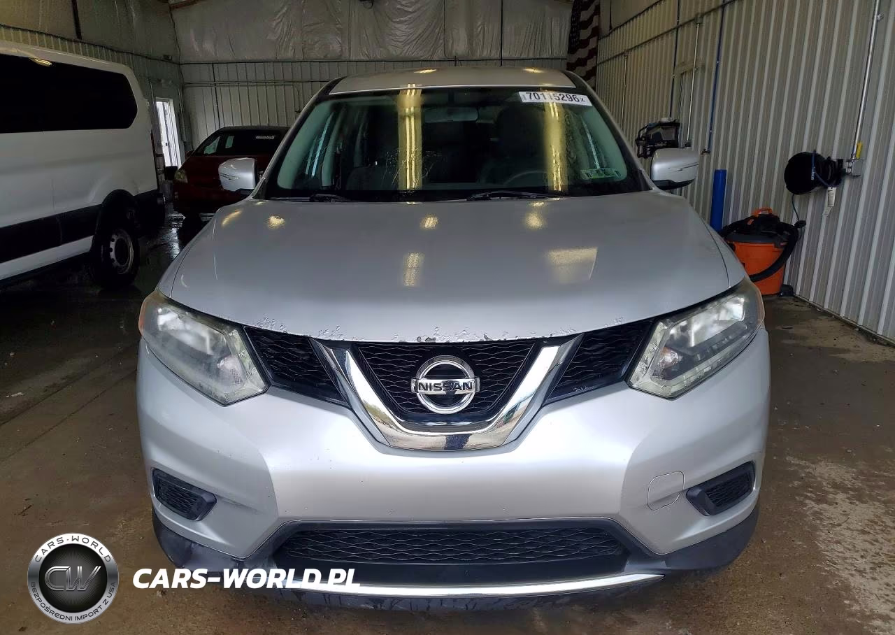2015 Nissan Rogue S VIN:KNMAT2MV0FP558475 - 5