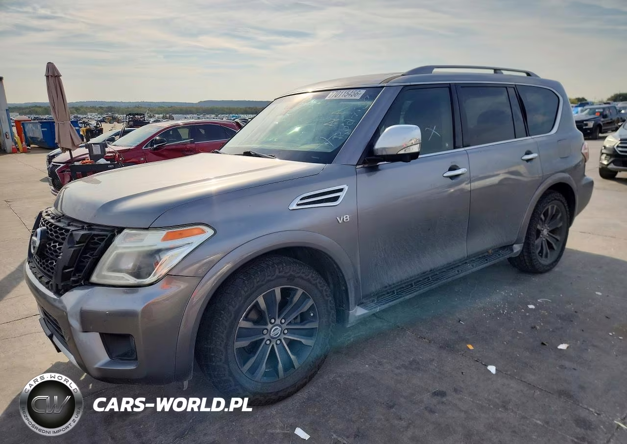 2017 Nissan Armada Platinum VIN:JN8AY2NF2H9300947 - 1