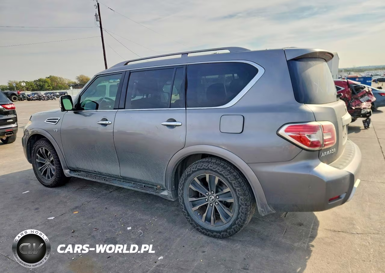 2017 Nissan Armada Platinum VIN:JN8AY2NF2H9300947 - 2