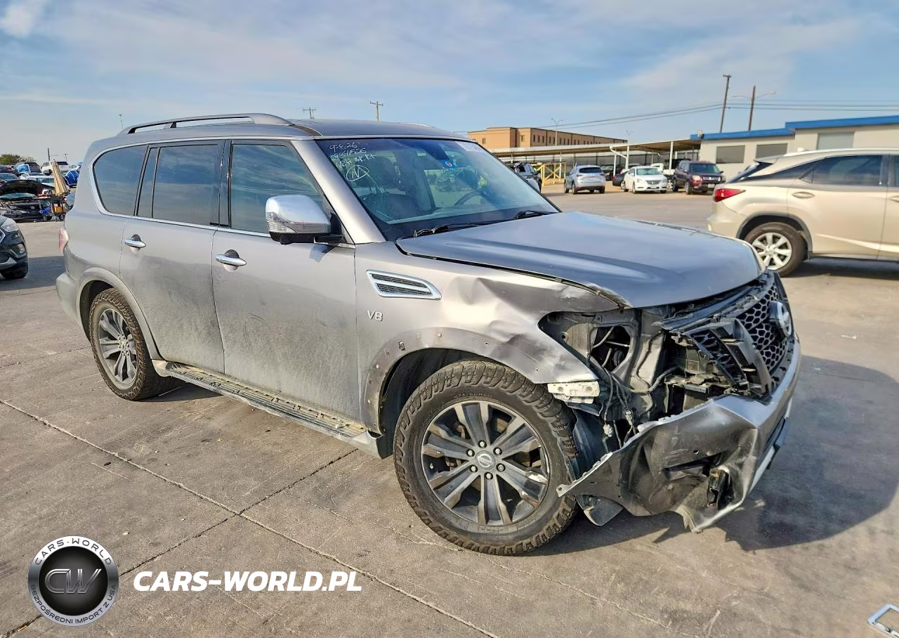 2017 Nissan Armada Platinum VIN:JN8AY2NF2H9300947 - 4