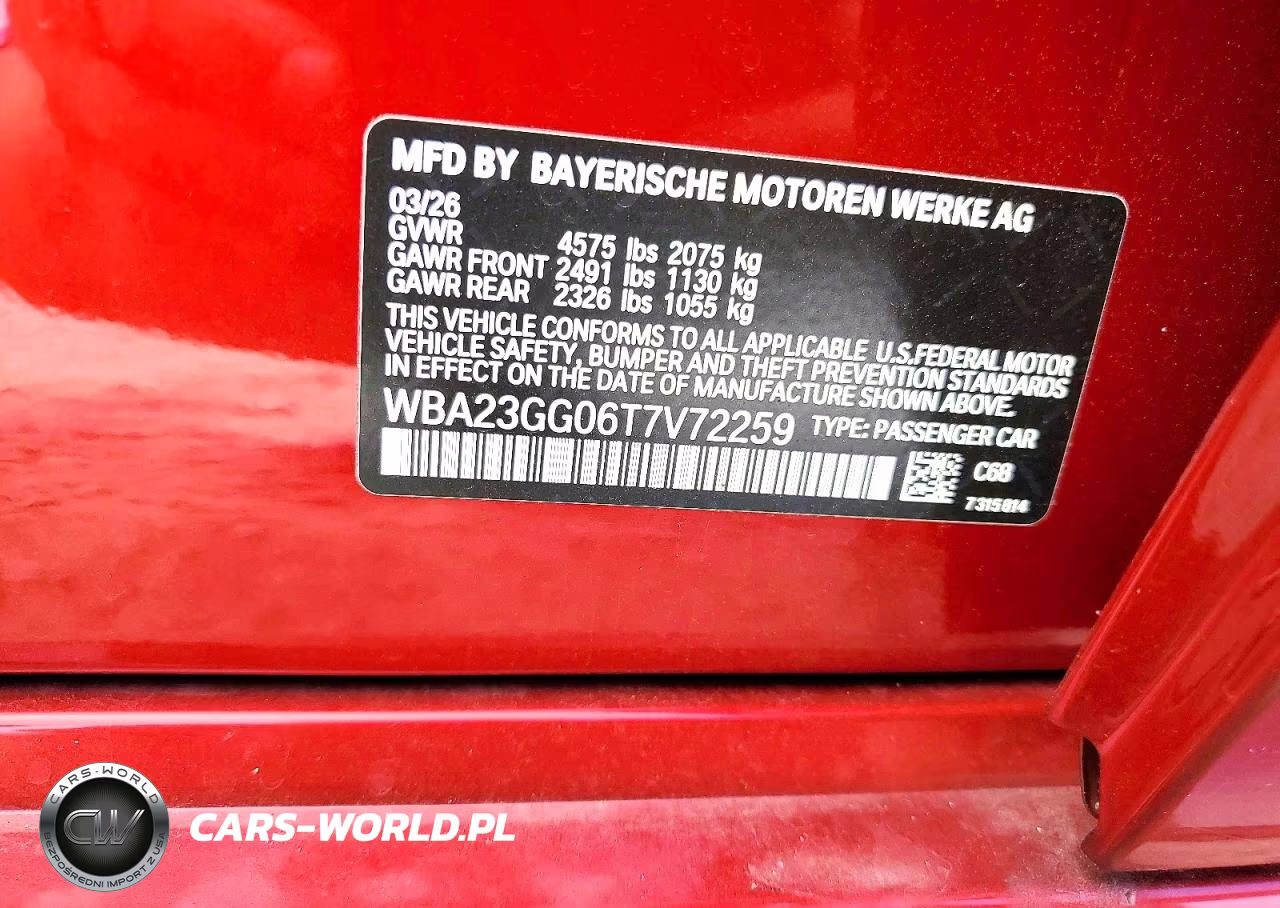 2026 BMW 228Xi VIN:WBA23GG06T7V72259 - 12