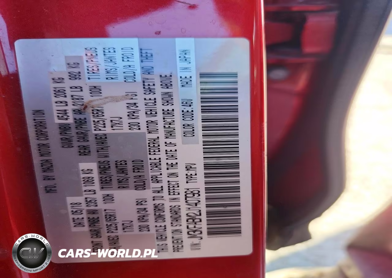 2018 Mazda Cx-5 Sport VIN:JM3KFABM2J1407981 - 14