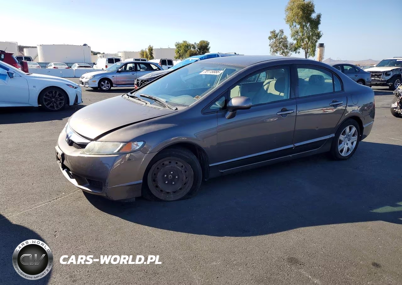 2010 Honda Civic Lx VIN:19XFA1F50AE058666 - 1